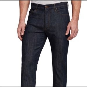 Ermenegildo Zegna 5 pocket dark wash jeans 34R (34x34)